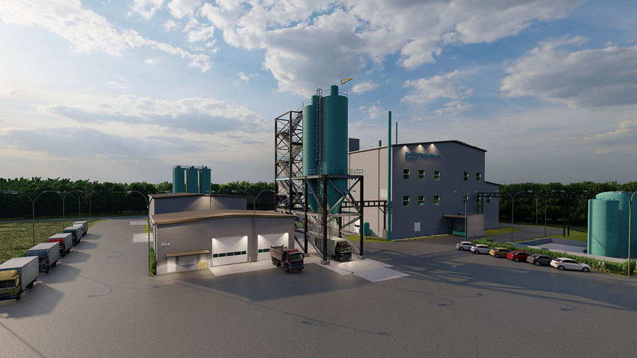 3D print Ash2Phos plant in Schkopau