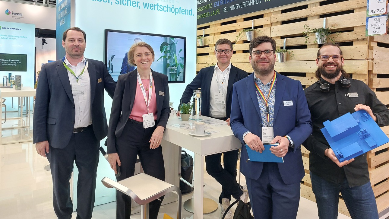 EasyMining team at IFAT 2026