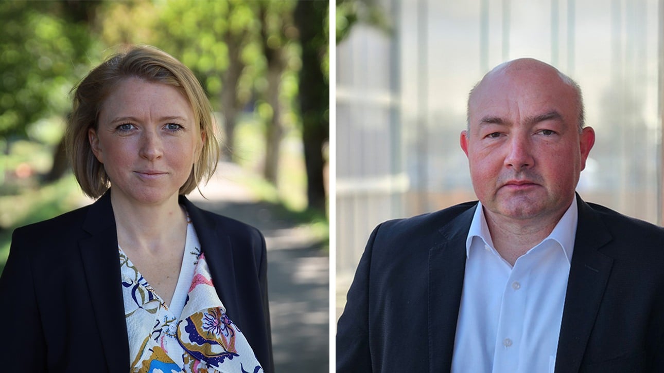 Anna Lundbom and Thomas Block