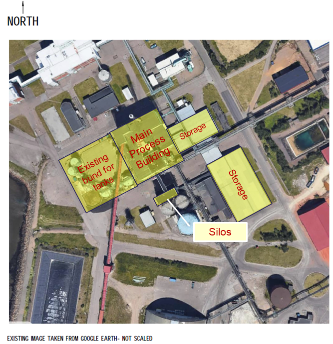 Bird wiew Kemira building